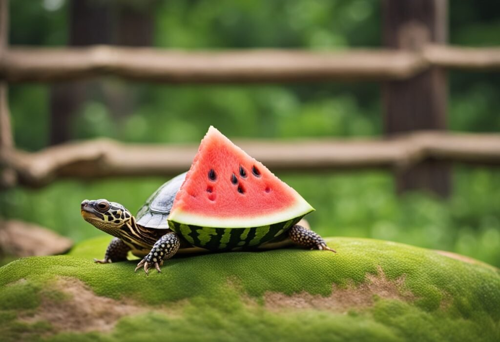 Can Red Foot Tortoise Eat Watermelon