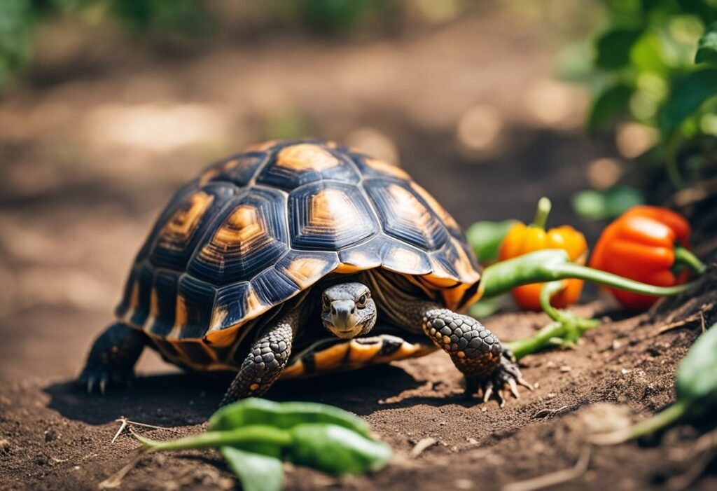 Can Red Footed Tortoises Eat Bell Peppers