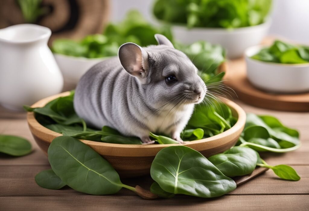 Can Chinchillas Eat Spinach