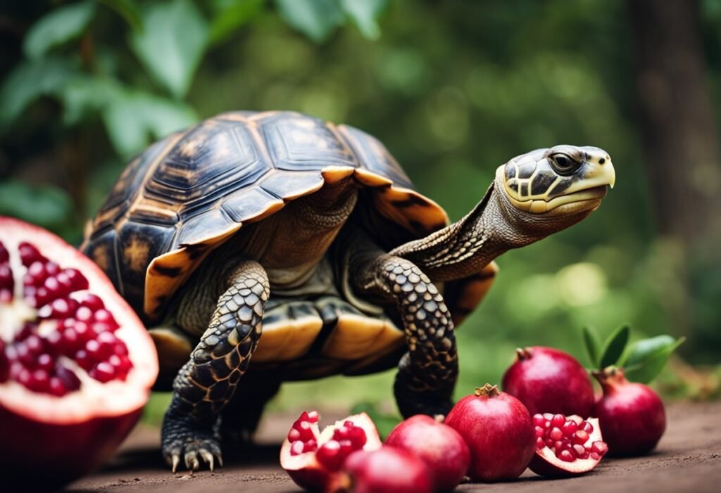 Can Tortoises Eat Pomegranate