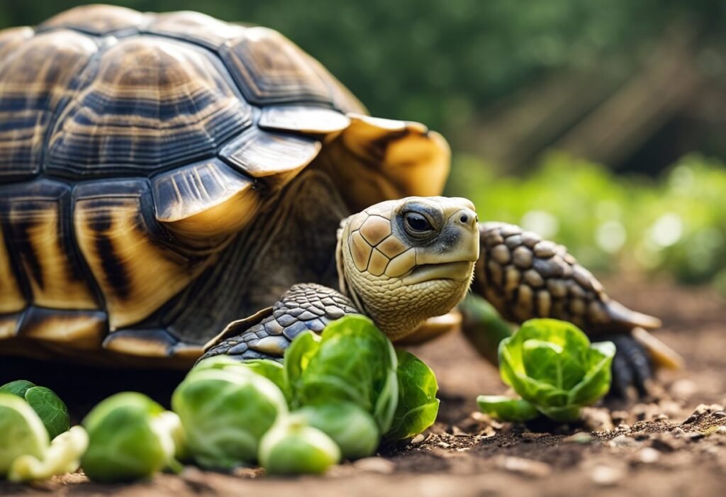 Can Sulcata Tortoises Eat Brussel Sprouts
