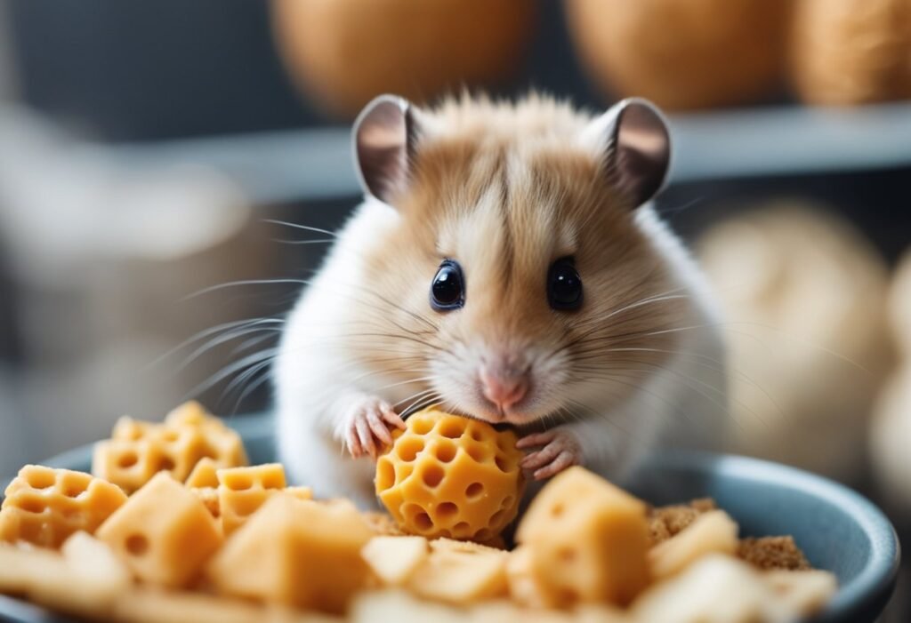 Can Hamsters Eat Cheese Balls