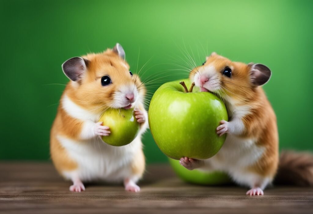 Can Hamsters Eat Green Apples