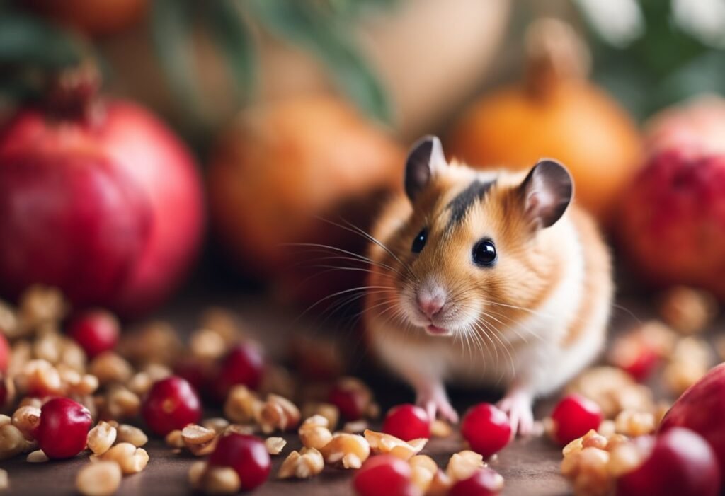 Can Hamsters Eat Pomegranate Seeds