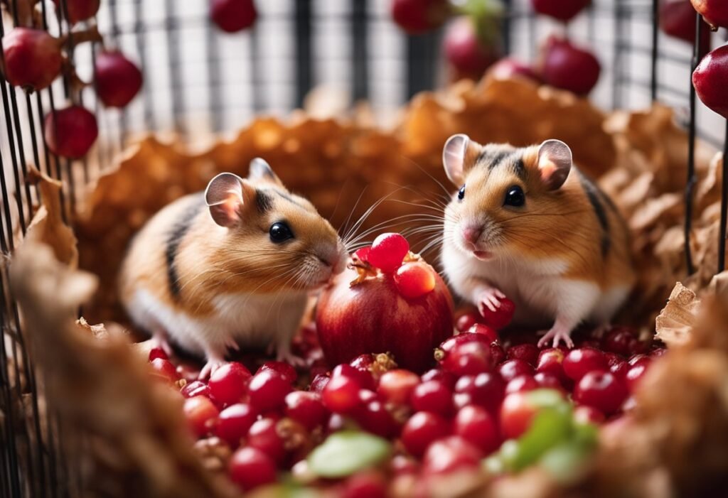 Can Hamsters Eat Pomegranate Seeds
